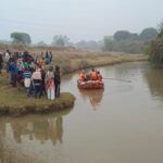 Jalaun News: मजदूर की तलाश में एसडीआरएफ ने की दो किमी के दायरे में छानबीन