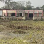 Jalaun News: जल-निकासी ठप, पंचायत सचिवालय व स्कूल परिसर में भरा पानी