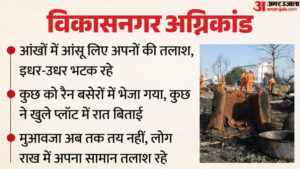 Up:अग्निकांड के बाद दर्दनाक मंजर, राख के बीच हुई वरमाला की रस्म, खुले आसमान तले गुजरी रातें; टूट गए सारे सपने – Up Heartbreaking Scene After The Fire Varmala Ceremony Held Amidst The Ashes, Nights Spent Under The Open S