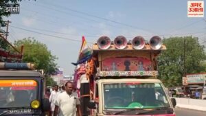 पंचकल्याणक प्रतिष्ठा महोत्सव में तीर्थंकर भगवान का मनाया गया जन्मकल्याणक महोत्सव
