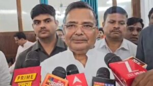 प्रभारी मंत्री बनने के बाद पहली बार झांसी आए जयवीर सिंह:अखिलेश पर साधा निशाना, कहा- लठतंत्र सपा का मूल आधार – Jhansi: Jaiveer Singh Visits Jhansi For The First Time After Becoming The Minister-in-charge