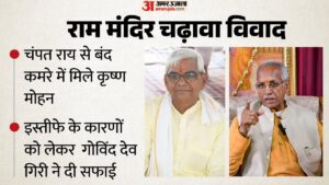 अयोध्या:कृष्ण मोहन ने संभाली मंदिर व्यवस्था, गोविंद देव बोले- चंपत ने खुद दिया इस्तीफा; उनसे लिया नहीं गया – Ayodhya: Krishna Mohan Takes Over Temple Management, Govind Dev Says Champat Himself Submitted His Resignation