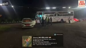 बिहार की बस में लदा मिला माल, जीएसटी सचल दल ने पकड़ा