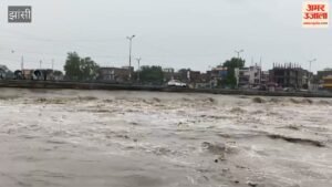 झांसी में मूसलाधार बारिश से उफनी सुखनई नदी, रिपटों पर आवाजाही बंद – Sukhnai River Swells Due To Torrential Rain In Jhansi
