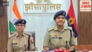 साइबर ठगी के 403 करोड़ खपाने वाले गिरोह का भंडाफोड़, छह गिरफ्तार, मामले की जानकारी देतीं सहायक पुलिस अधीक्षक अरीबा नोमान