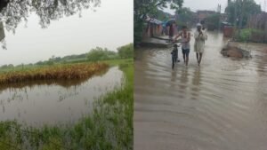 उरई:15 घंटे बारिश से जनजीवन अस्त-व्यस्त, 25 गांवों का संपर्क भी कटा, जगह-जगह जलभराव, दो महिलाएं घायल – Orai Normal Life Disrupted By 15 Hours Of Rain Contact With 25 Villages Cut Off Waterlogging In Various Areas
