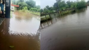 Jhansi:पारीछा थर्मल पावर प्लांट के आवासीय परिसर में घुसा पानी, जल निकासी न होने से लोग परेशान; वीडियो – Jhansi: Water Enters The Residential Complex Of The Parichha Thermal Power Plant