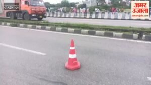 लखनऊ में ट्रक ने बाइक को मारी टक्कर, युवक की मौत